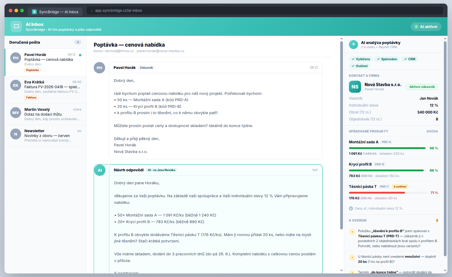 AI Inbox dla przemysłu stalowego